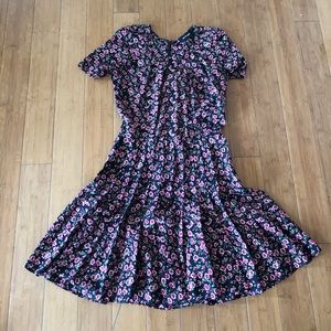 The Kooples floral silk dress